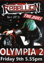 The Duel - Rebellion Festival, Blackpool 9.8.13